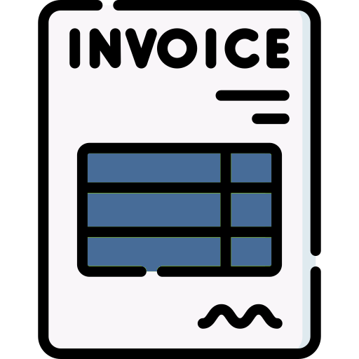invoice -نظام شركات التجارة والتوزيع